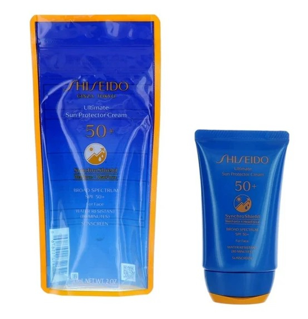 Shiseido Ultimate Sun Protector Cream SPF 50+ Sunscreen 2 oz, New, SEALED